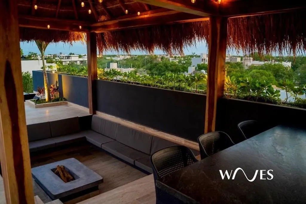 Apartment Natural Lighted Boho Chic Studio With Private Pool By Waves Tulum Mexiko