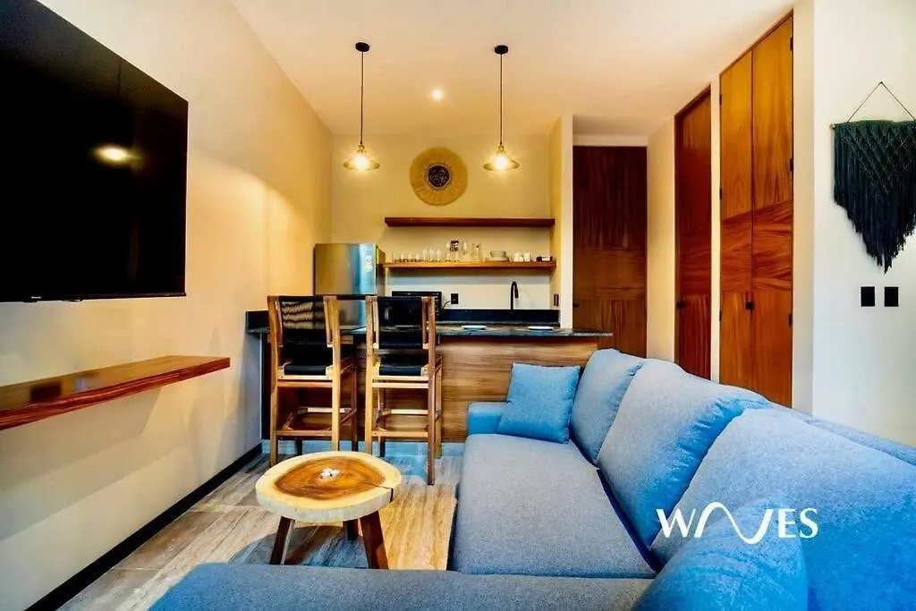 Natural Lighted Boho Chic Studio With Private Pool By Waves Tulum 0*,